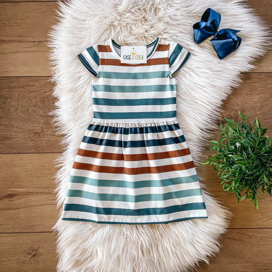 Moody Stripes Dress