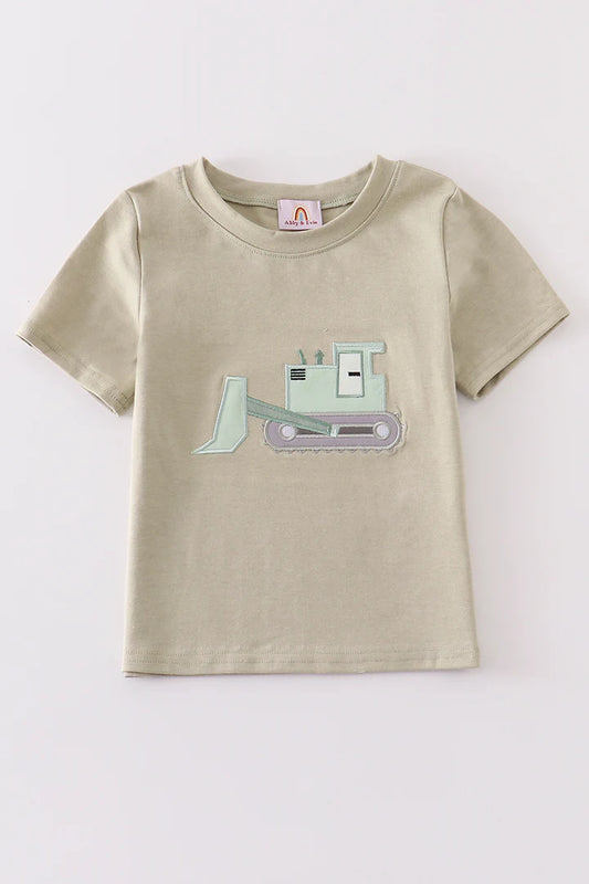 Bulldozer Applique Tee