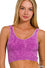 Washed Crop/Bra