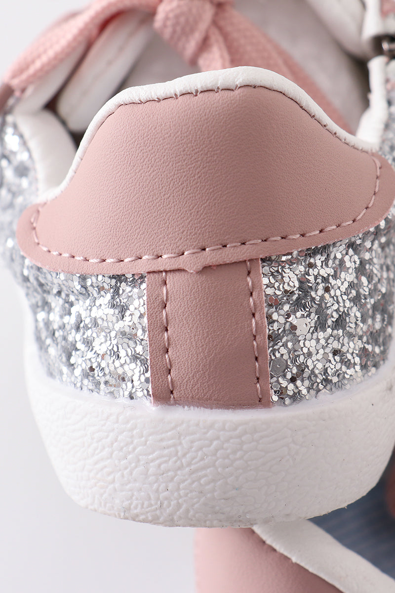 Pink star glitter Shoes