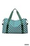 Checkered Duffle Bag