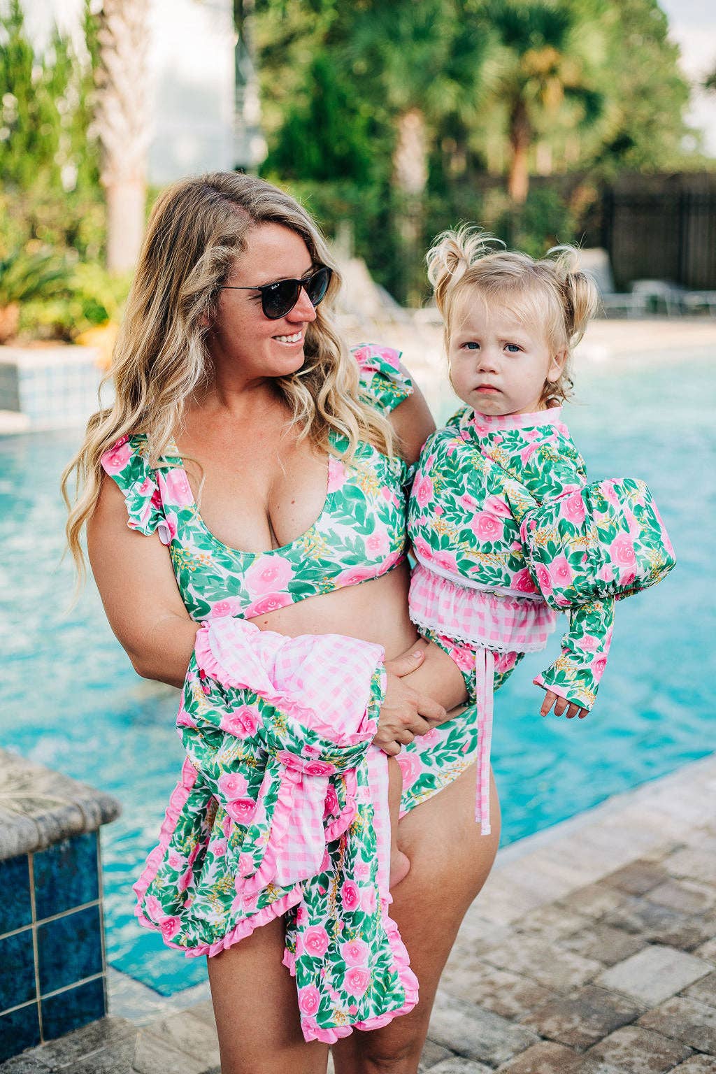 Floral Flutter Swimsuit