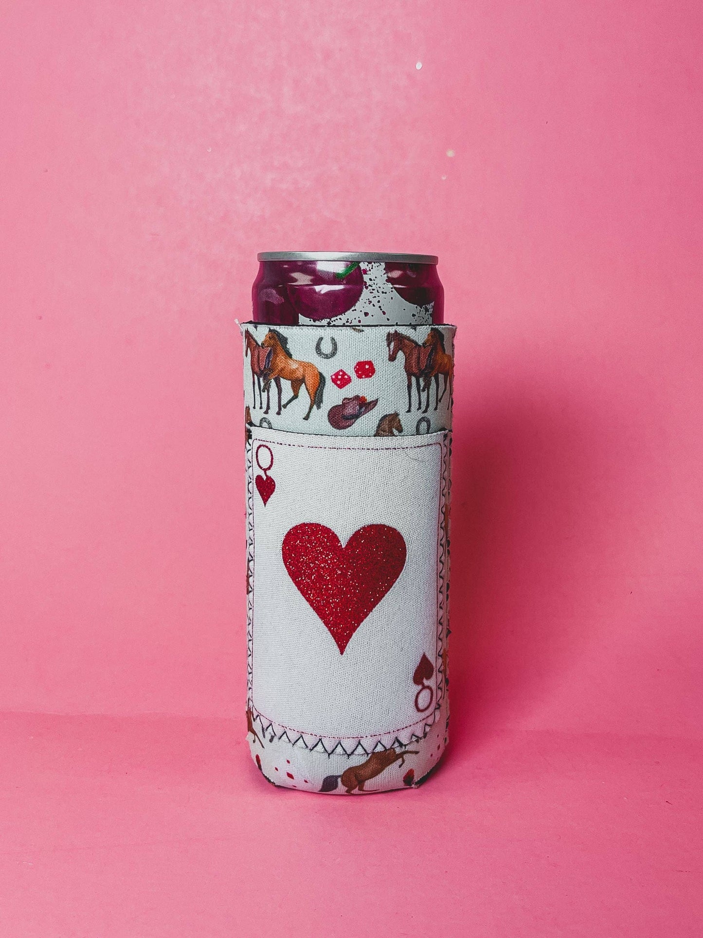 Queen of Hearts Koozie