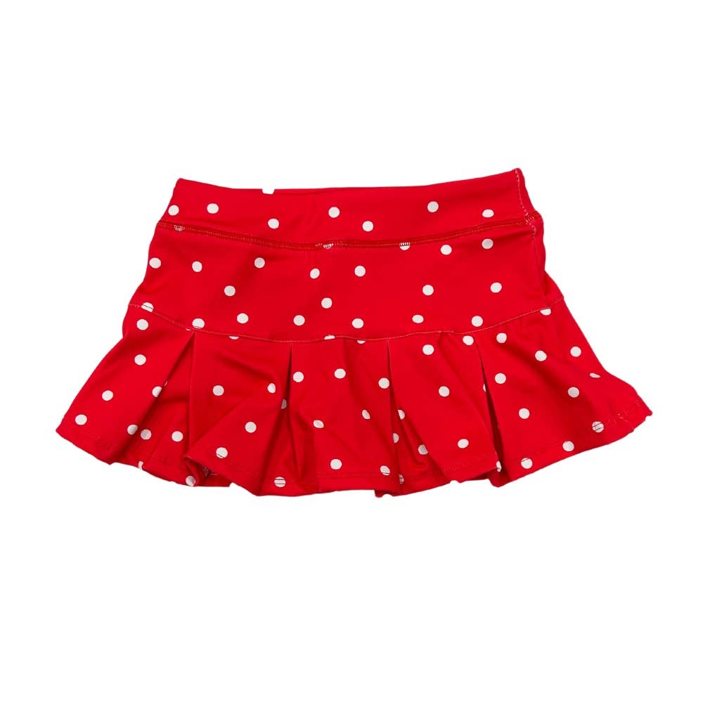 Dotty Pleated Tennis Skirt