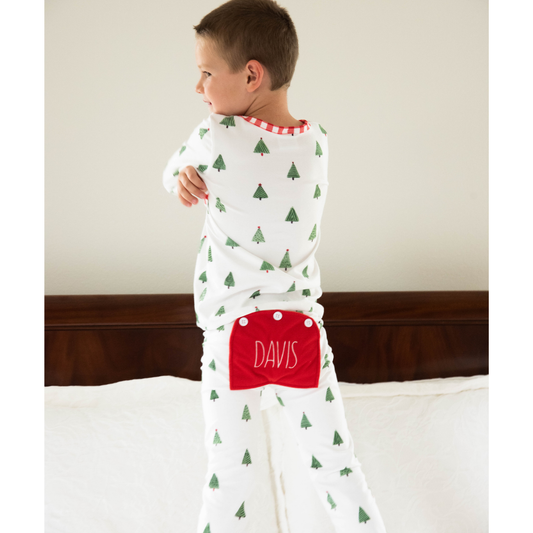 Gingham Tree Buttflap Sleeper
