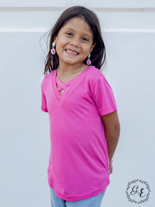 Tangled V-Neck Top