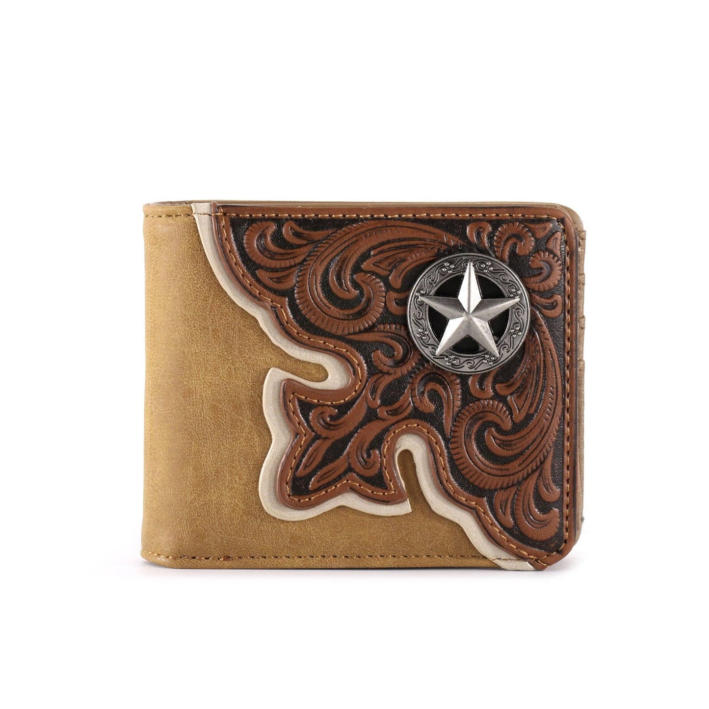 Vintage Floral Bifold Wallet