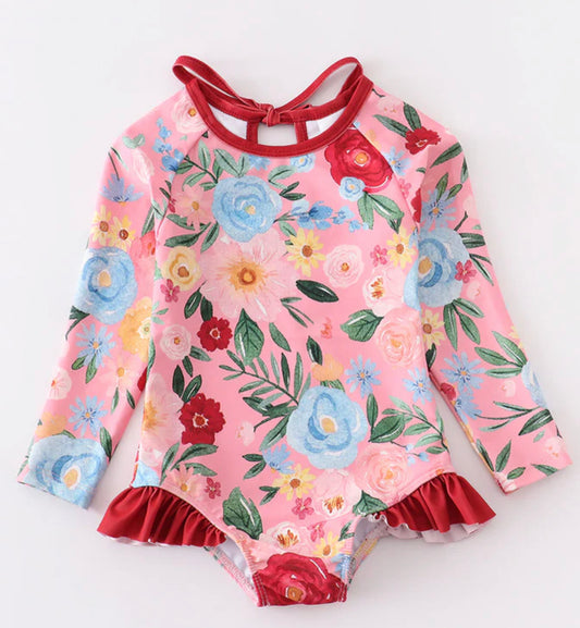 Floral Print Swimsuit
