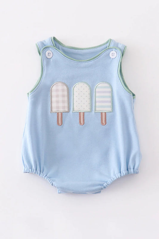 Blue Icecream Romper