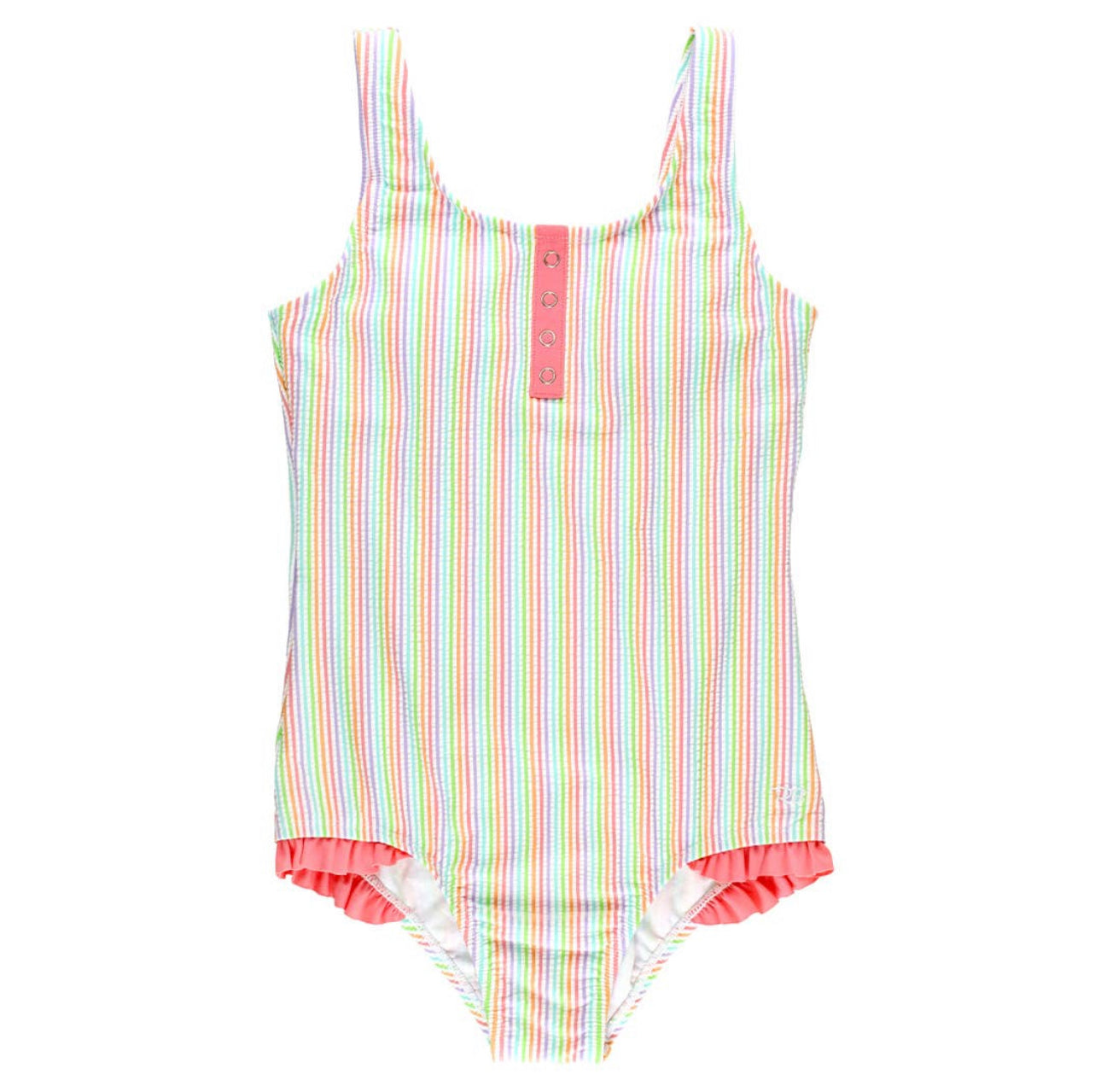 Rainbow Seersucker Swimsuit