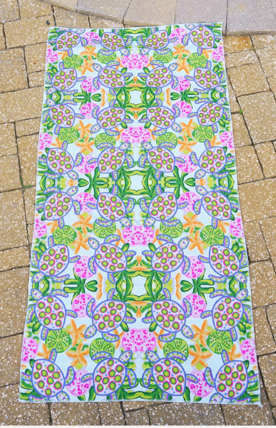 Hana Crab Beach Towel