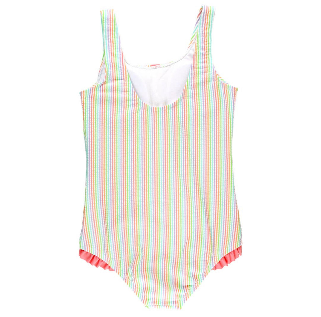 Rainbow Seersucker Swimsuit