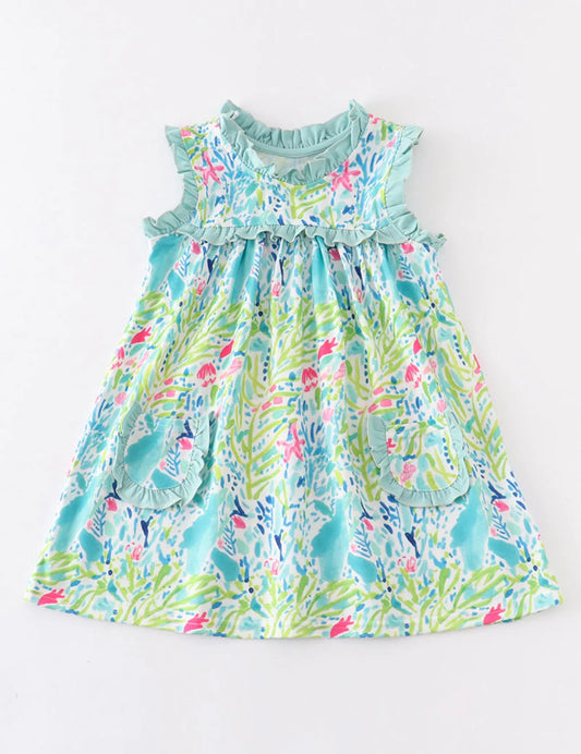 Green Lilly Dress