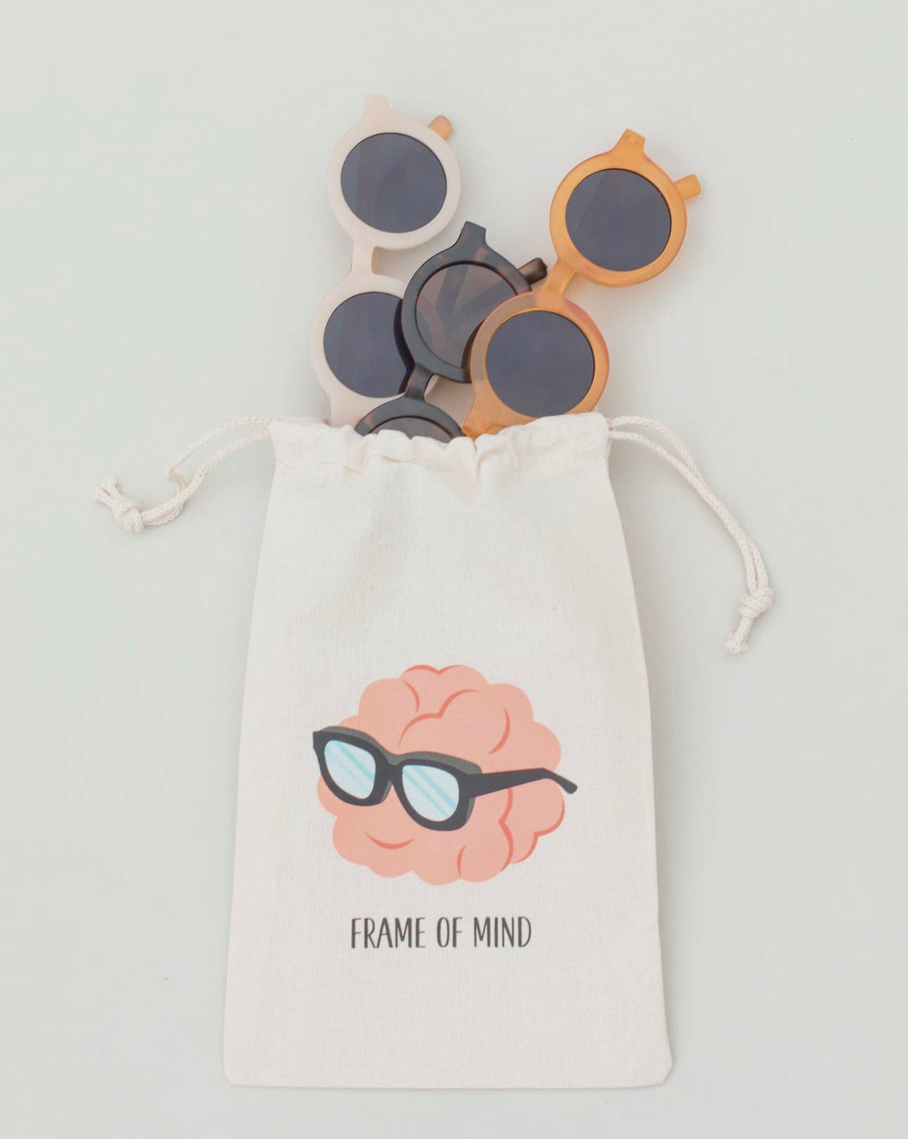 Frame of Mind Drawstring Pouch