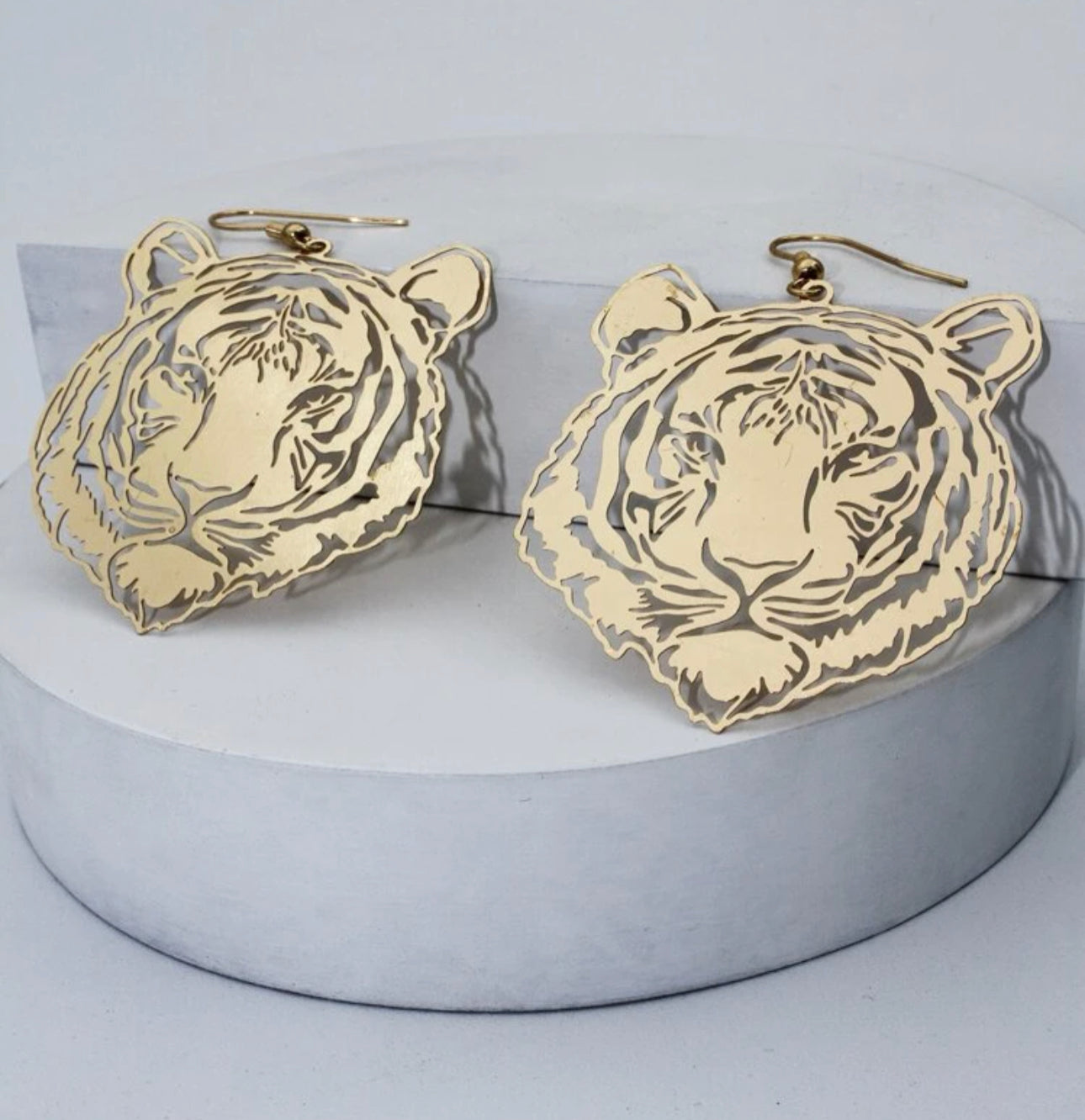 Tiger Earrings