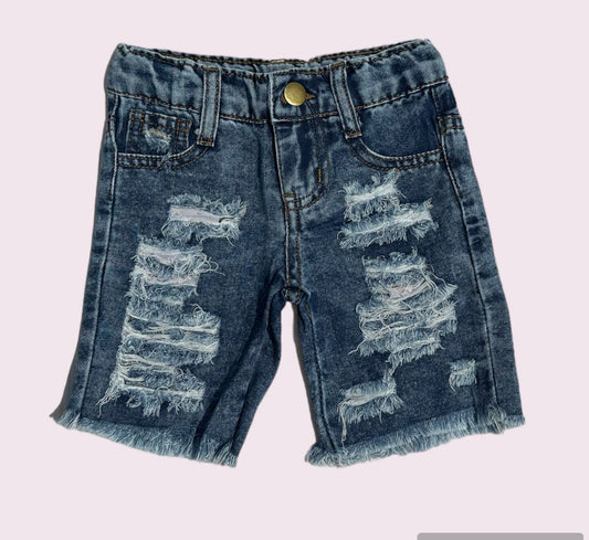 Libby Distressed Shorts