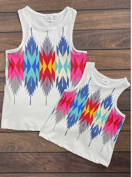 Aztec Tank Top