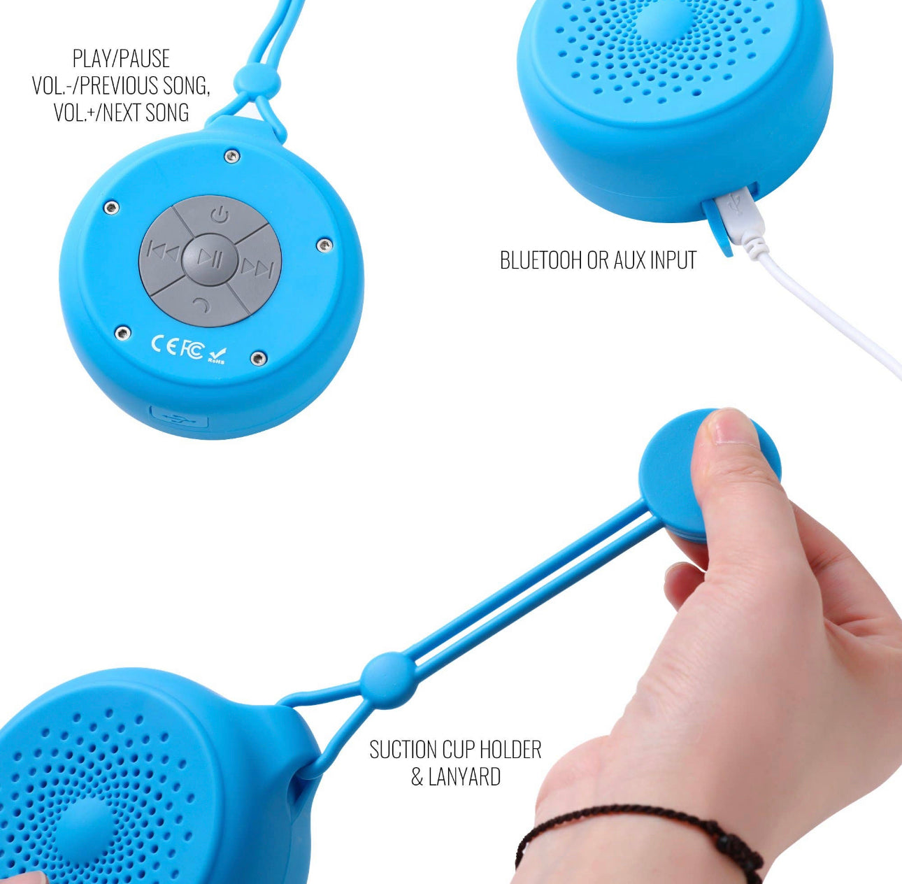 Boomerang Waterproof Wireless Speaker