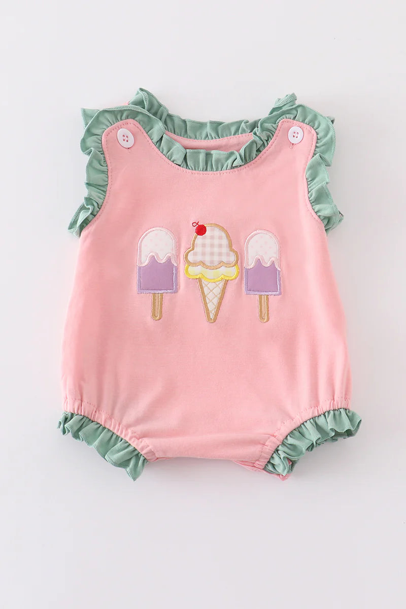 Pink Icecream Romper