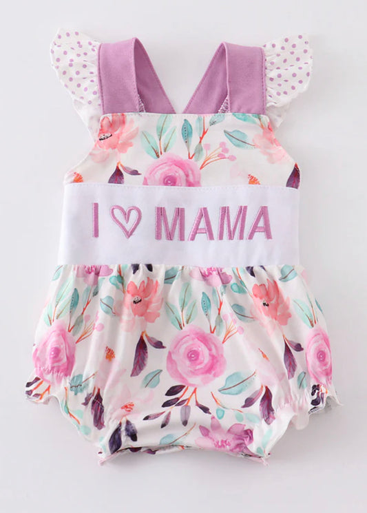 I Love Mama Romper