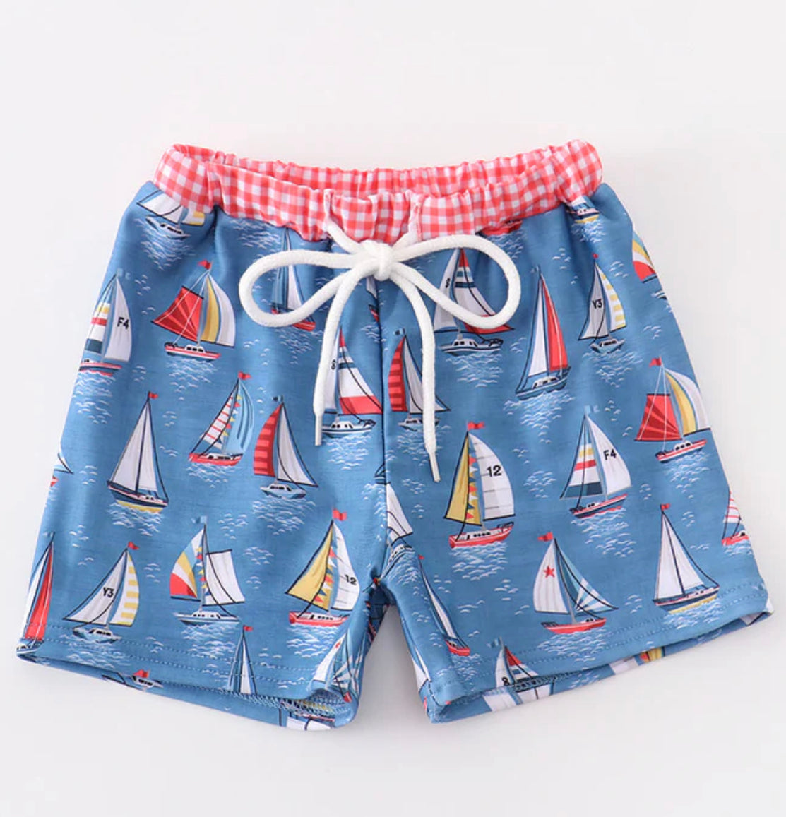 Sail With Me Swim Trunks