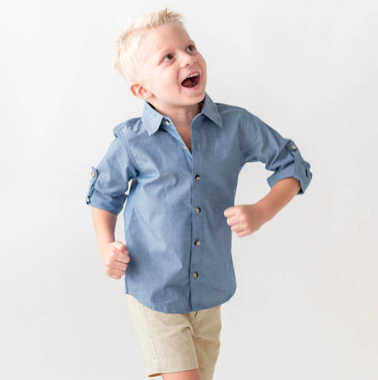 Blue Chambray ButtonDown