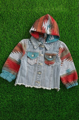 Aztec Hooded Jacket