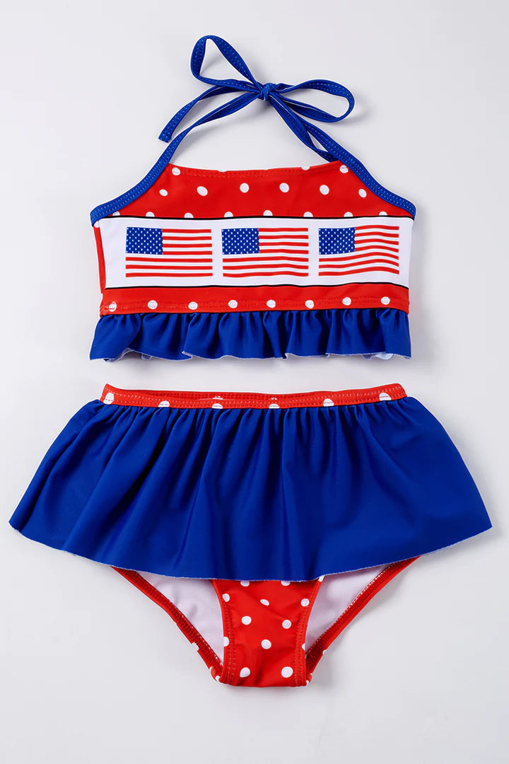 Red Flag Swimsuit