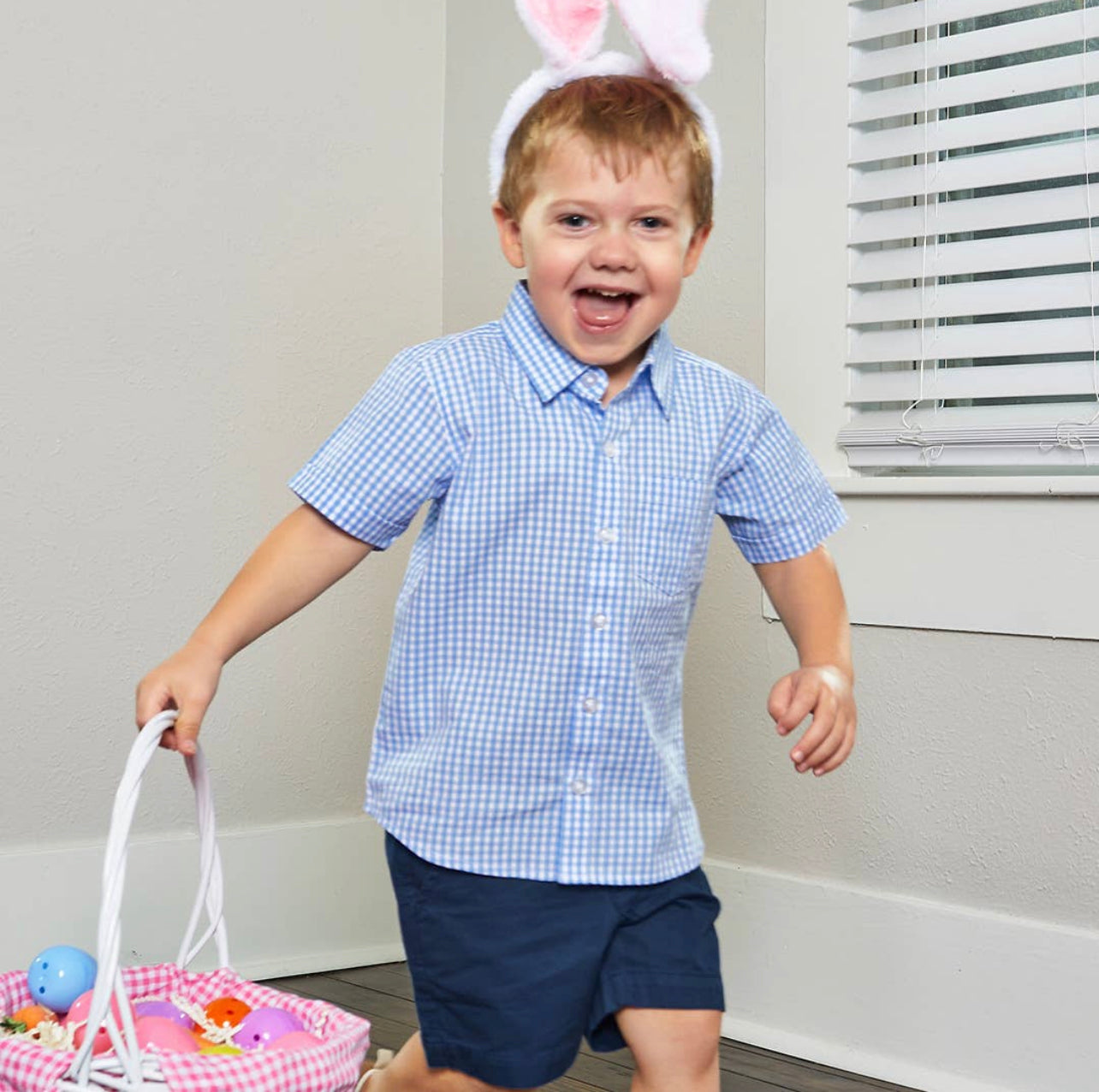 Gingham Short Sleeve