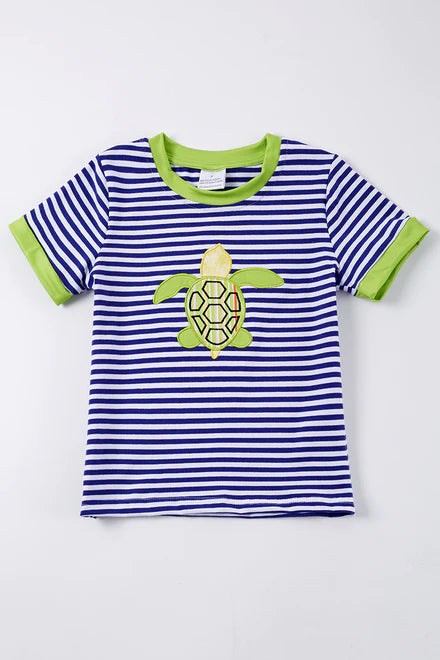 Blue Sea Turtle Tee