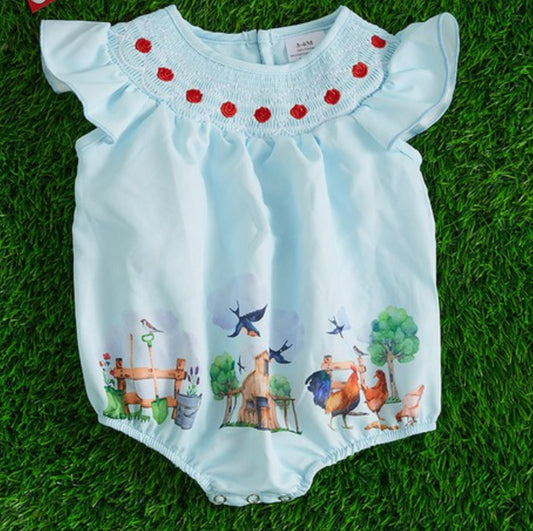Smocked Farm Bubble