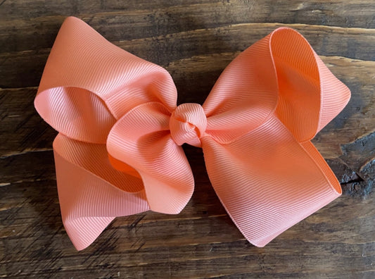 Peach Bow