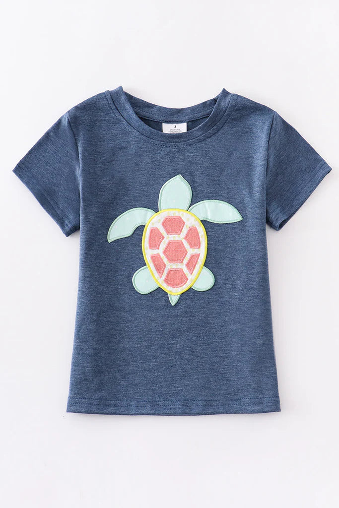 Navy Sea Turtle Shirt