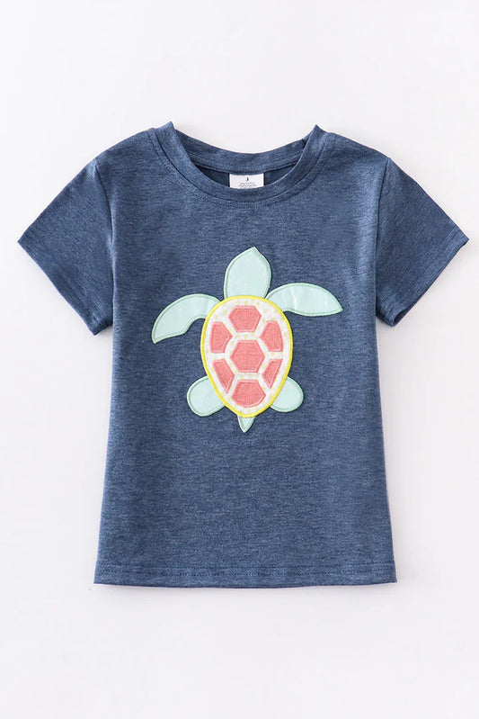 Navy Sea Turtle Shirt