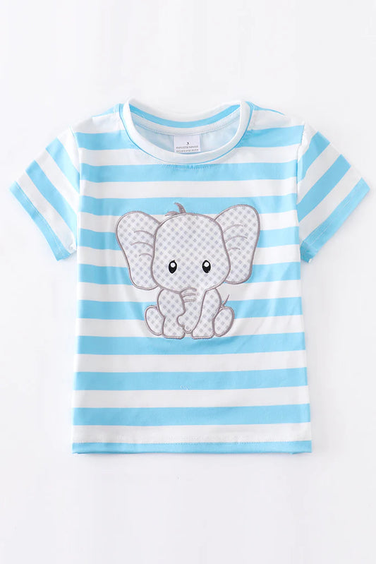 Blue Elephant Shirt