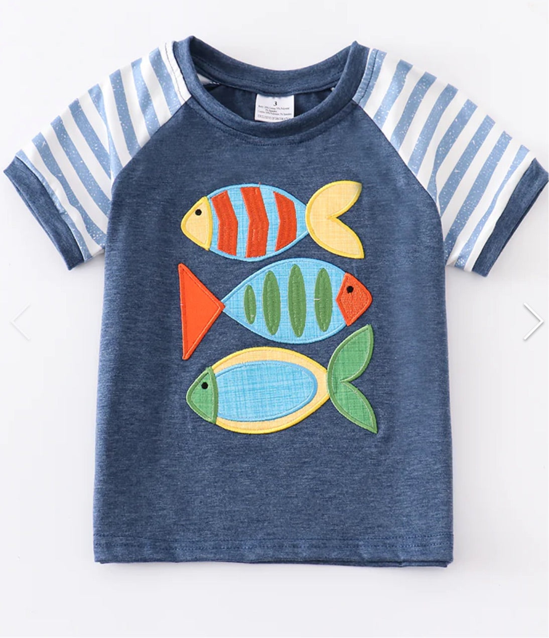 Navy Fish Shirt