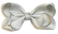 Silver Grey Bow