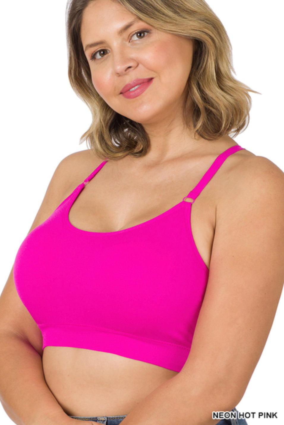 Neon Pink Plus Size