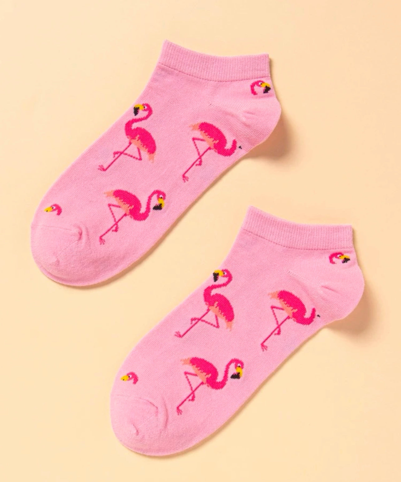 Pink Flamingo Socks